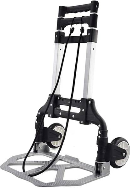 PROTON PLUS Foldable Luggage Trolley Cart with Heavy Duty wheels Luggage Trolley