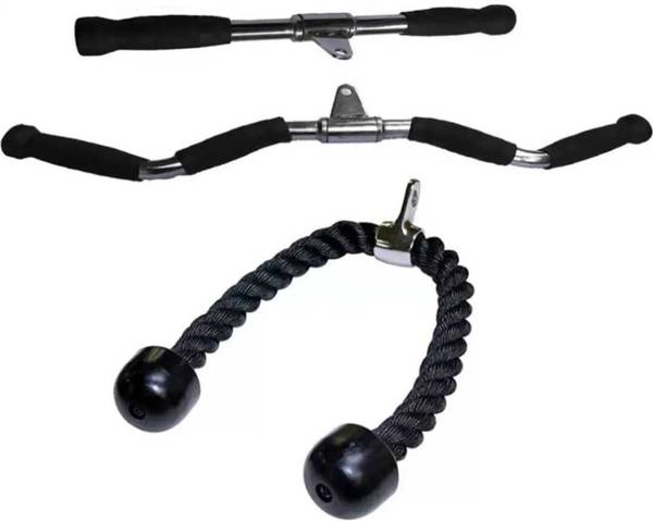 RRSPORTS Latest Trio Set Gh Combo With Triceps Handle, Tri rope & ZZ ...