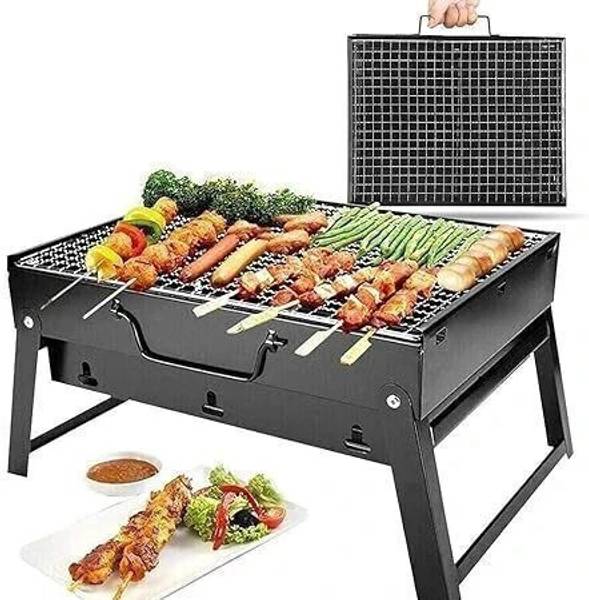 TRIGOP BBQ Grilll Net BasketforFish,Vegetables,Steak,Shrimp,Chops Charcoal Grill Charcoal Grill