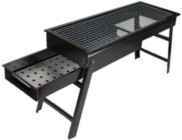 Oblivion Folding Portable BBQ Grill Set  Outdoor & Home Barbecue Cooker Charcoal Grill