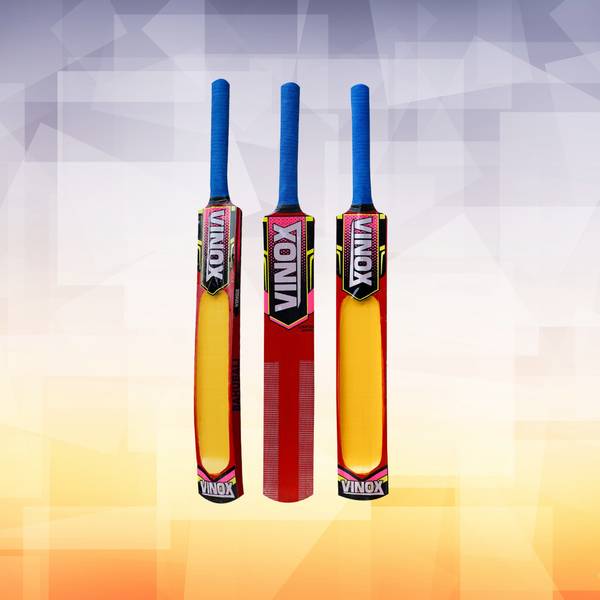 vinox WATER PROOF BAT Poplar Willow Cricket Bat For 15+ Yrs
