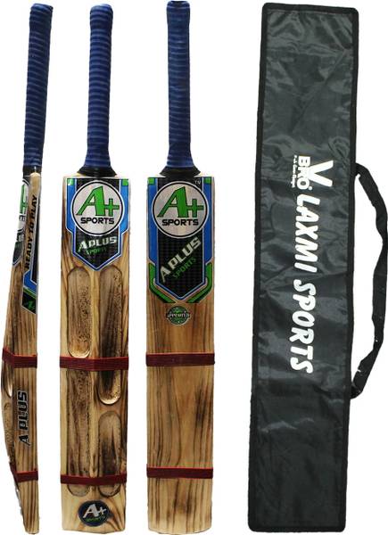 V-Bro kashmir willow burn cricket bat with 2 band Kashmir Willow Cricket Bat For 15+ Yrs