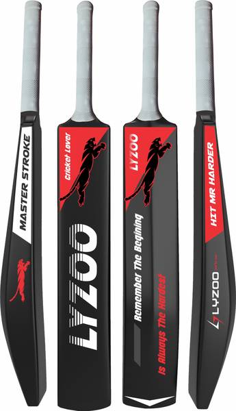 Lyzoo Master Stroke Plastic Cricket Bat Full size for Adults Standard Quality A+ grade PVC/Plastic Cricket Bat