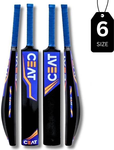 HRSGS Hitman Hard Plastic/Fiber Tennis Ball Cricket Bat for Kids PVC/Plastic Cricket Bat For 12 - 14 Yrs
