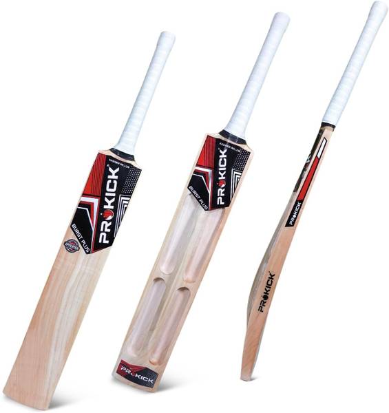 Prokick Burst Plus Kashmir Willow Scoop Cricket Tennis Ball Bat|Single Blade Full Size Kashmir Willow Cricket Bat For 15+ Yrs