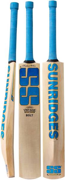 SS Kw0200 Vintage Bolt Cricket Bat with Massive Ton Edges Kashmir Willow Cricket Bat For 15+ Yrs
