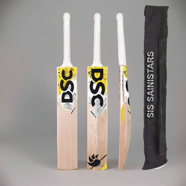SIS SAINISTARS Tennis Bat Poplar Willow Cricket Bat For 15+ Yrs