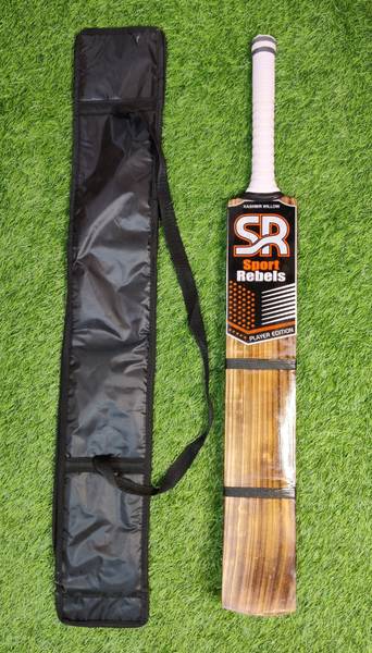 Sportrebels Burn Edition light weight hard tennis Kashmir Willow Cricket Bat