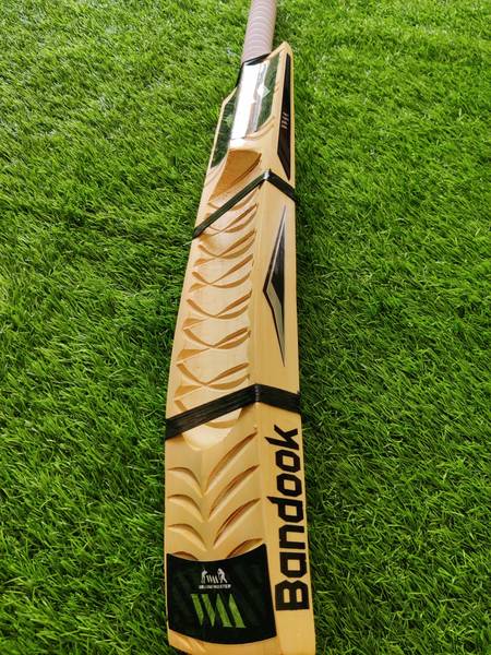 Willow master Malhar Bandook Hard Tennis Kashmir Willow Cricket Bat For 15+ Yrs