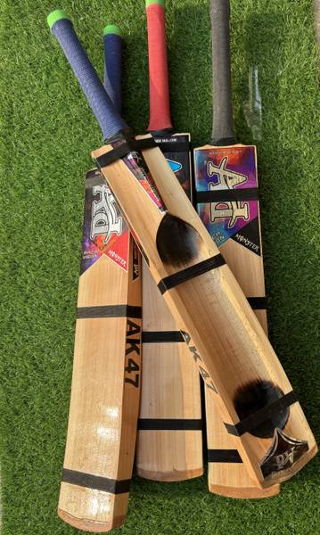 pitchvision Ak47 hard tennis kashmiri willow cricket bat 1kg Kashmir Willow Cricket Bat