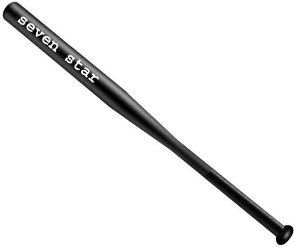 seven star meerut classic Heavy Duty Natural Wood Baseball Bat Self Defense baseball {black} Willow Baseball Bat For 15+ Yrs
