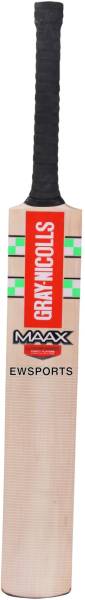 EWSPORTS Maax Gray-Nicols English Willow Cricket Bat For 15+ Yrs