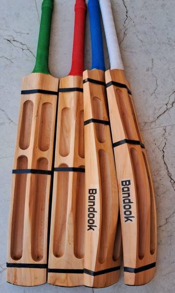 RED MOK Bandook A+ Grade Hard Tennis Double Blade cricket bat Kashmir Willow Cricket Bat