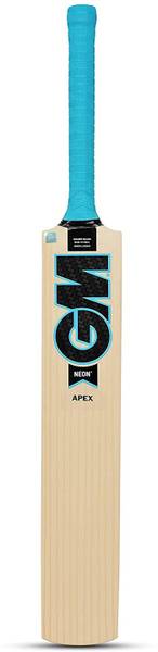 GM Neon Apex Kashmir Willow Cricket Bat Multicolor (Size-6) Kashmir Willow Cricket Bat For 15+ Yrs