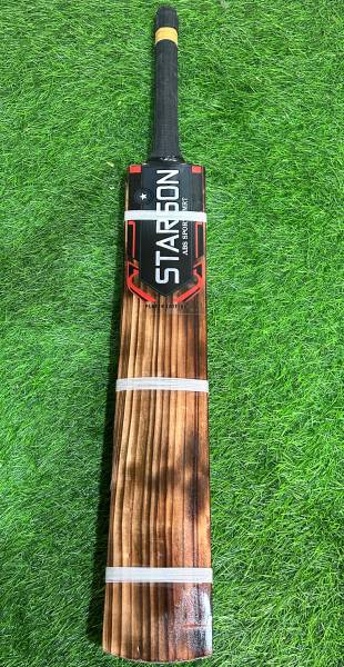 Starson Fighter Desing Hard Tennis Bat 50 mm Blade Kashmir Willow Cricket Bat