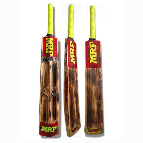 HRSGS  MRF Fire Cricket Scoop kashmiri willow bat (burn) Kashmir Willow Cricket Bat Kashmir Willow Cricket Bat