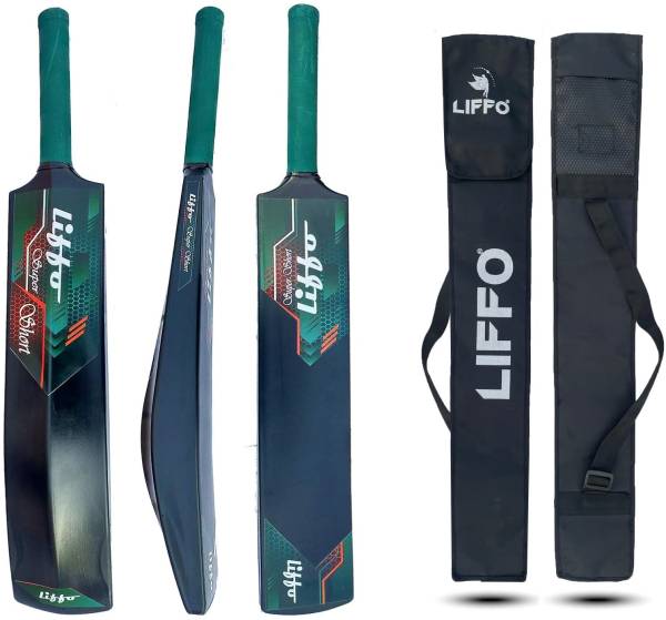 Liffo Plastic Bat, Cricket Plastic Bat,Full Size (34 X 4.5inches) PVC/Plastic Cricket Bat For 15+ Yrs