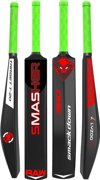 Lyzoo Smasher Hard PVC Plastic Cricket Bat Full Size Heavy duty slog bat hammer shot PVC/Plastic Cricket Bat