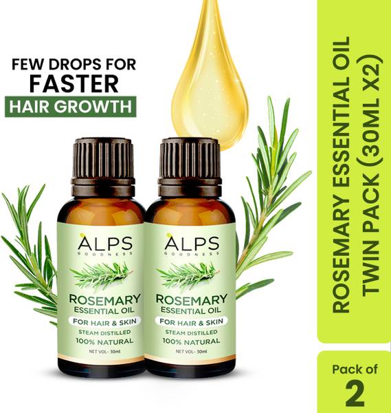 Alps Goodness Rosemary Essential Oil Helps Stimulate Hair Growth