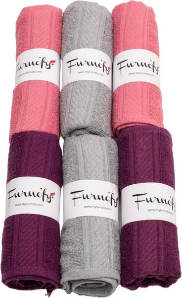 Furnofy Cotton 450 GSM Hand Towel Set