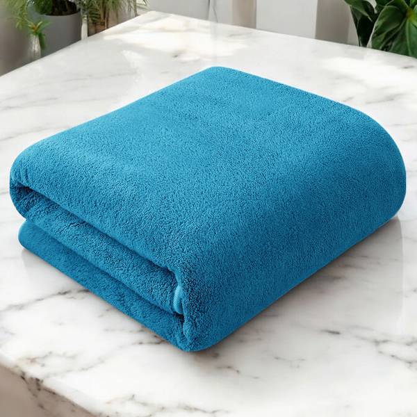 Story@home Microfiber 400 GSM Bath Towel