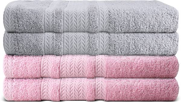 Hampton Home Linens Cotton 500 GSM Hand Towel Set