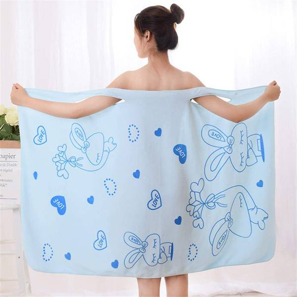 crownsmill Microfiber 300 GSM Bath Towel