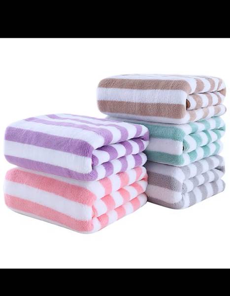 AKDC Microfiber, Cotton 400 GSM Hair, Beach, Sport, Bath, Face, Hand Towel