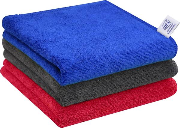 IOTA Microfiber 350 GSM Face, Hand, Sport, Bath Towel Set