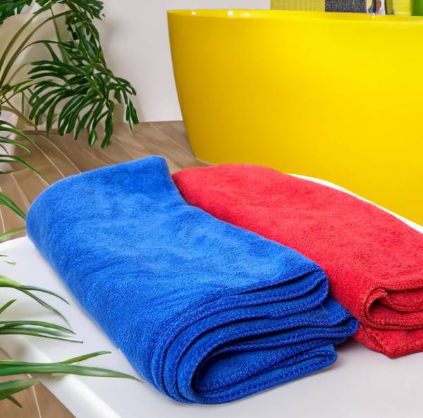 FinesseDecor Microfiber 300 GSM Bath, Beach, Face, Hair, Sport Towel Set
