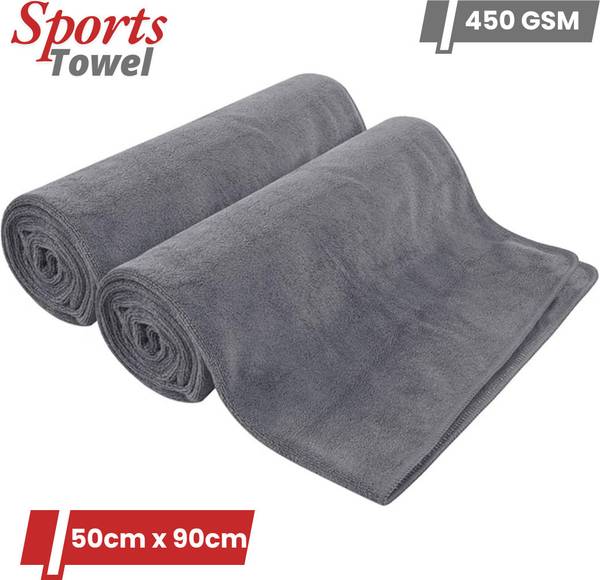 MICROSHINE Microfiber 450 GSM Sport, Face Towel Set
