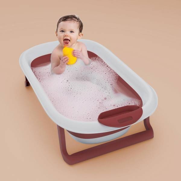 StarAndDaisy New Born Baby Folding Bathtub with Shop Bar for 0 to 2 Years