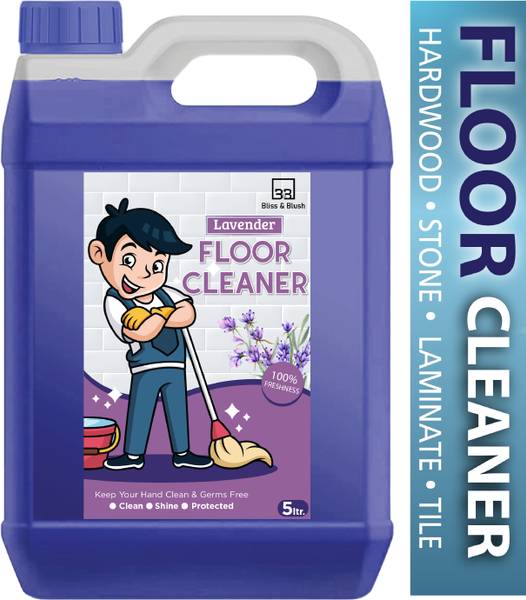 BLISS & BLUSH Bathroom Floor Cleaner Liquid Lavender Disinfectant Kills All Germs Surface Safe Lavender
