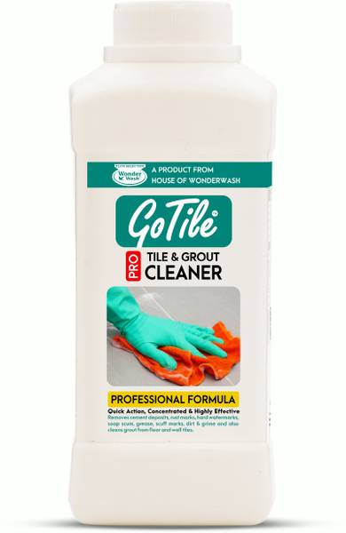GoTile Pro Tile & Grout Cleaner - 500ml, Removes Hard Water Marks, Grease & Grime Regular