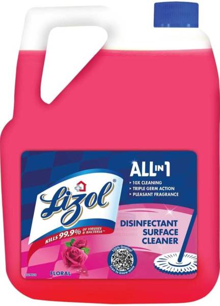 Lizol Disinfectant Floor Cleaner Floral
