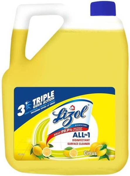 Lizol Floor Cleaner, Surface Cleaner Citrus