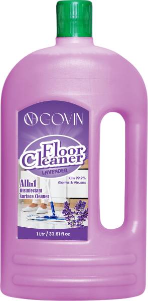 GOVIN WASH Ceramic, & Tile Cleaner, Multi-surface Floor Cleaner Kills 99.9% Germs Lavender Lavender