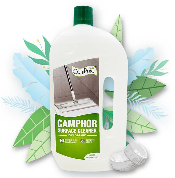 CamPure Camphor Surface Cleaner - Refreshing Fragrance, Removes Stains (Camphor Fragrance)