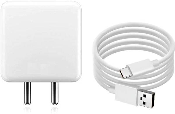 OPPO 80 W SuperVOOC 7.3 A Wall Charger for Mobile with Detachable Cable