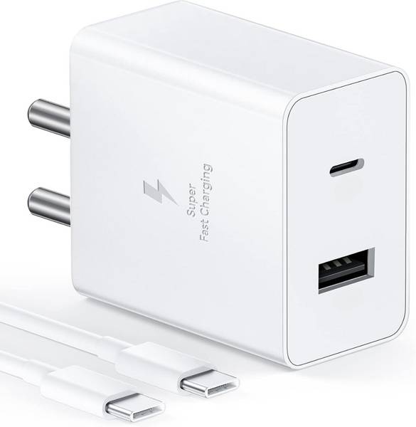 MAK 45 W PD 3 A Wall Charger for Mobile with Detachable Cable