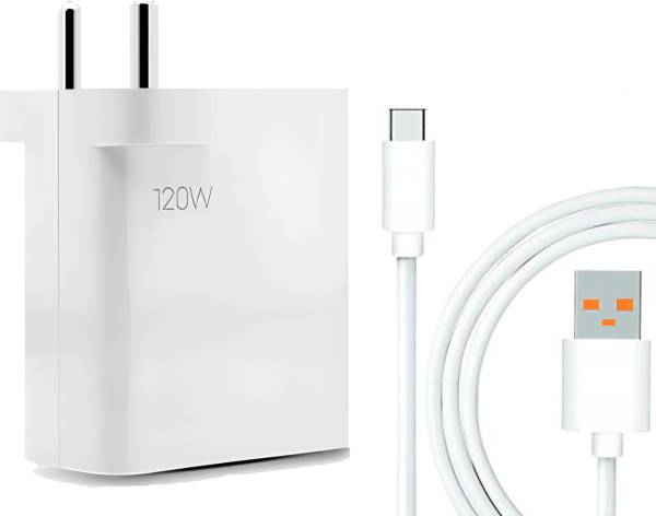 Ekon 120 W HyperCharge 6 A Wall Charger for Mobile with Detachable Cable