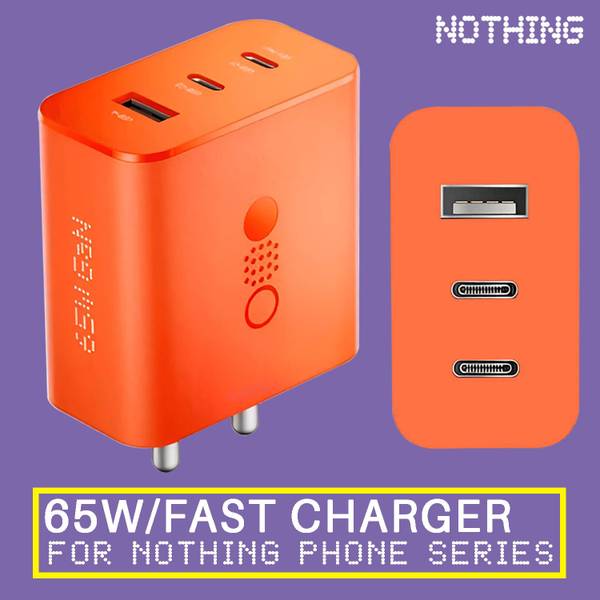 SUFO 65 W Power GaN 3 A 3 Port Mobile Charger