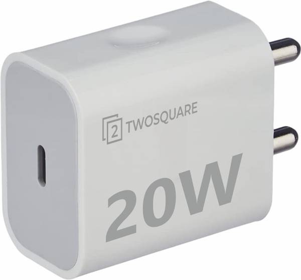 TWO SQUARE 20 W PD Wall Charger for Mobile