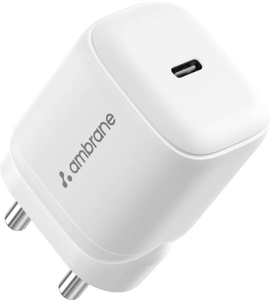Ambrane 45 W GaN 3 A Wall Charger for Mobile