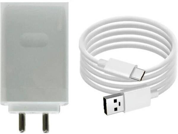 OPPO 80 W SuperVOOC 7.3 A Wall Charger for Mobile with Detachable Cable