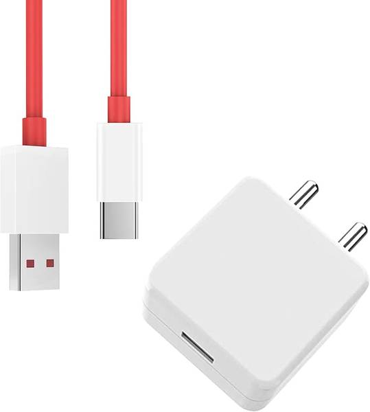 33W -VOOC,DART,WRAP RT208 with Type-C Cable Charging Adapter Travel Fast 4 A Mobile Charger with Detachable Cable
