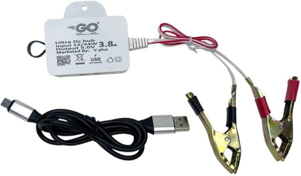 SS GOLD 24 W Supercharge 3.6 A Single Port Mobile Charger with Detachable Cable