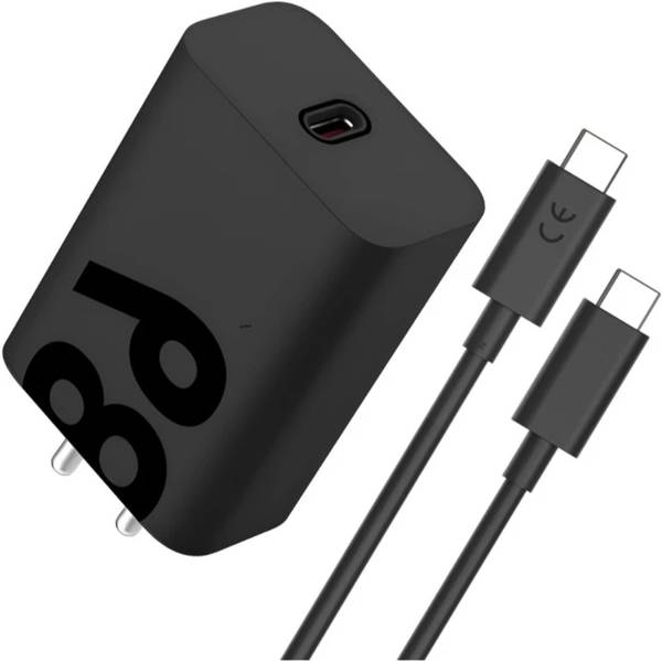 WEFIXALL 68 W Wall Charger for Mobile with Detachable Cable