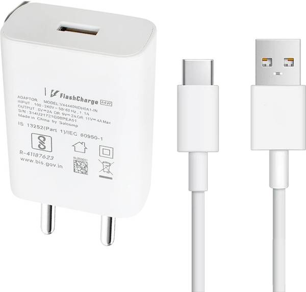 EYNK 44 W Supercharge 4 A Wall Charger for Mobile