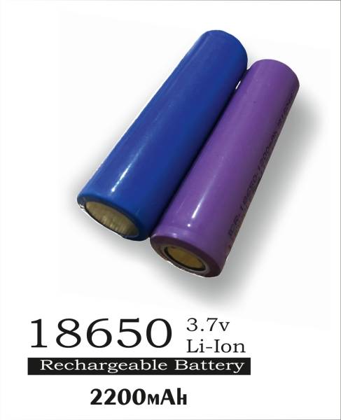 tnv 18650 Lithium cell 3.7V, 2200mAh Li-ion Rechargeable Battery